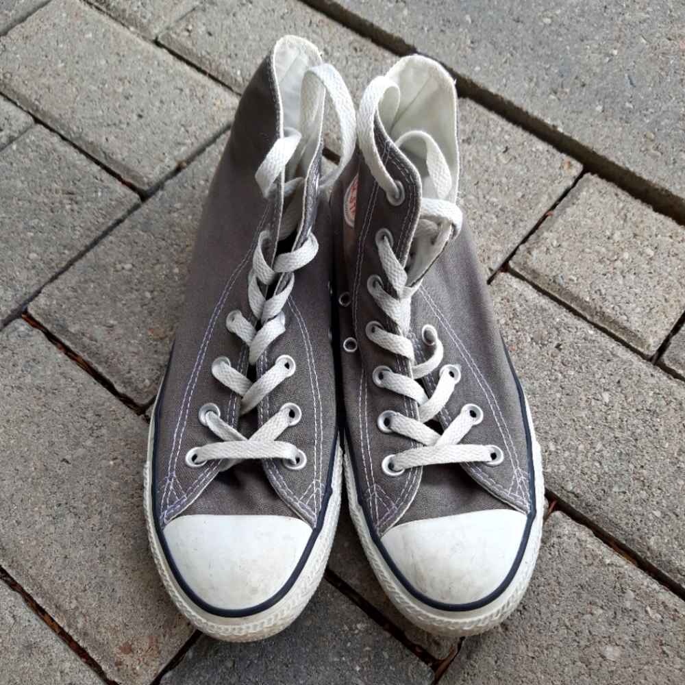 Converse high tops.